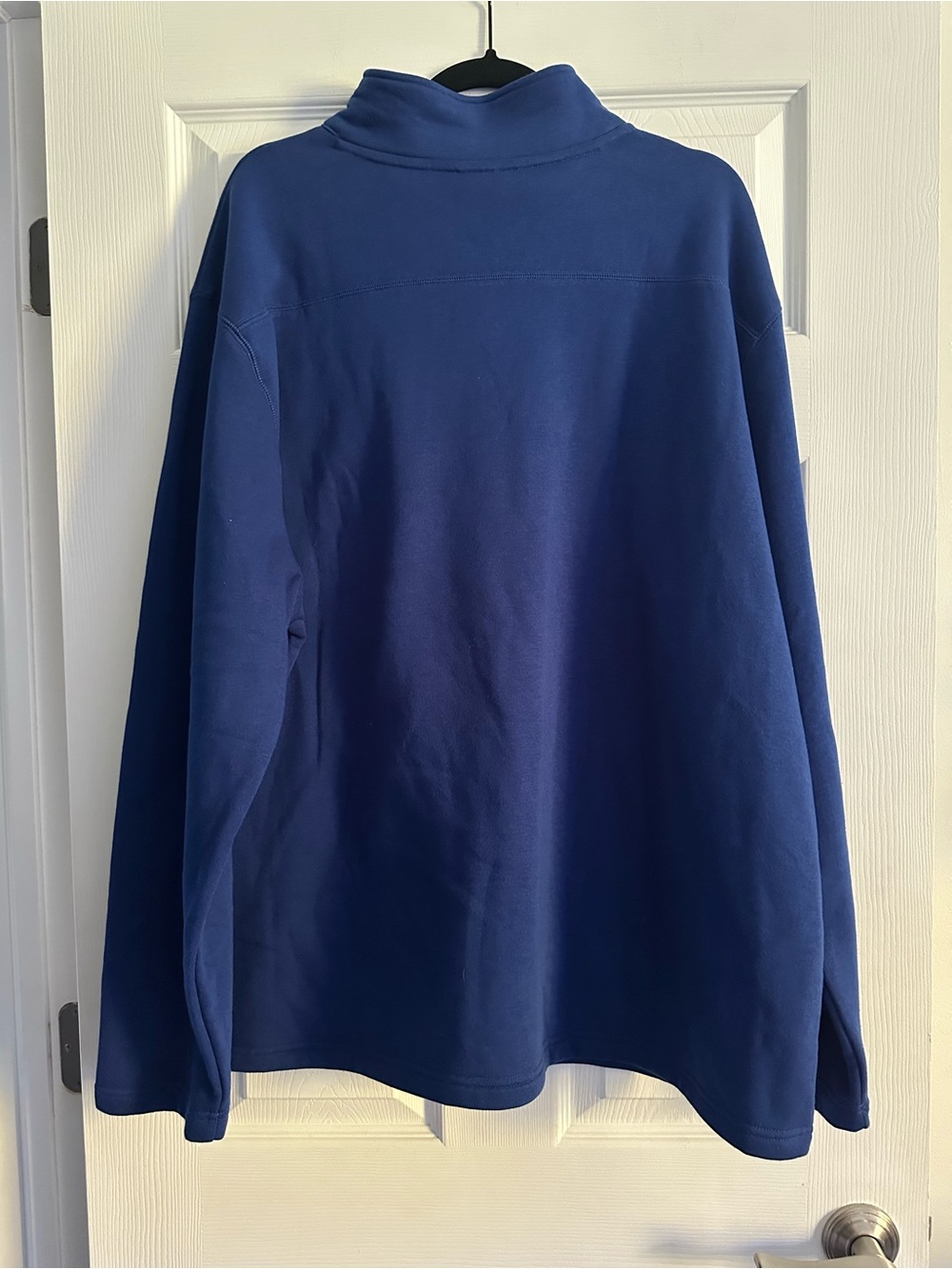 Size XXL Toronto Maple Leafs Men’s Quarter Zip Pullover Sweatshirt Blue NHL - Picture 4 of 8